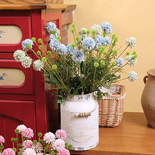 VANCORE Shabby Chic Metal Vase Decor Planter