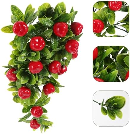 SEWACC Artificial Lemon Teardrop Wreath for Home Decor