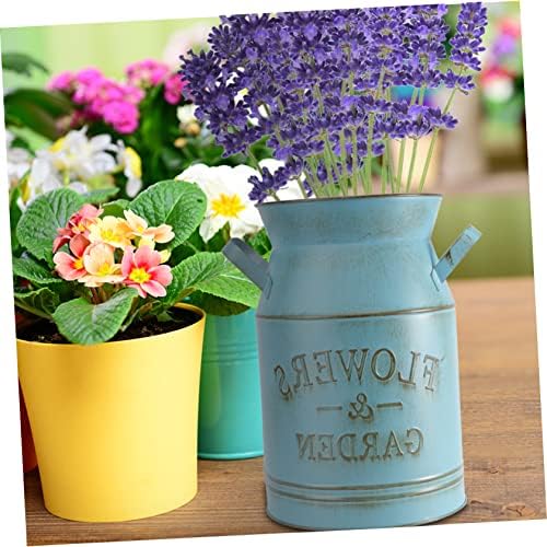 Metal Crafted Flower Vase for Bouquets and Decor