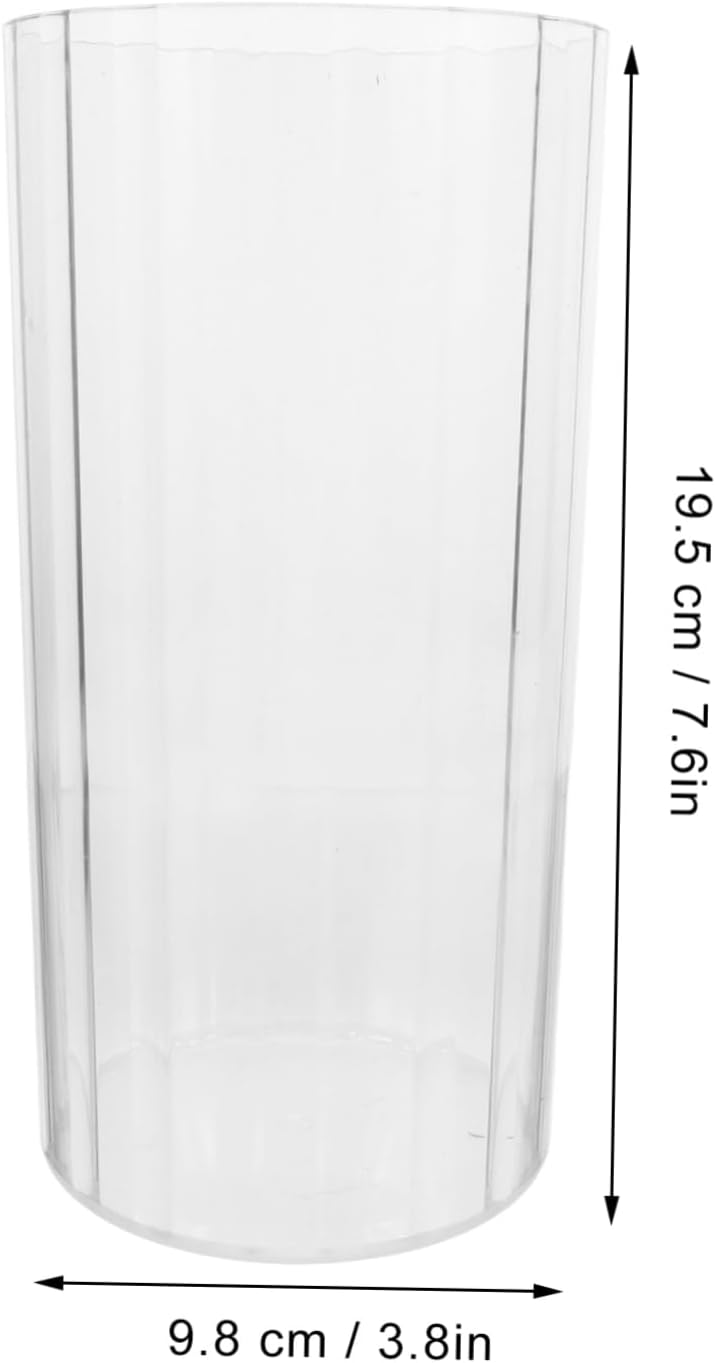 STOBAZA Clear Hydroponic Vase for Home Decor and Occasions