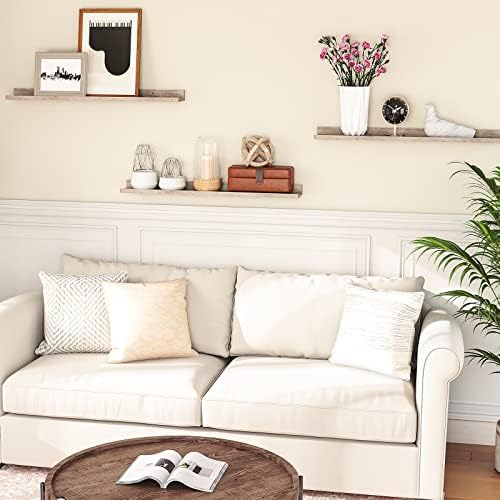 HOOBRO Floating Shelves Set of 3 for Home Office Decor