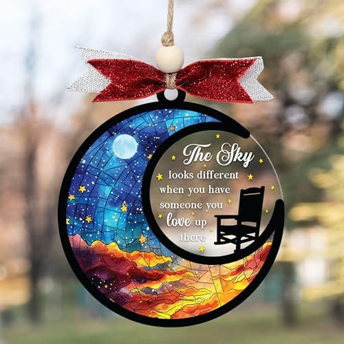 HONOCOOLS H49 Memorial Christmas Ornament - Sympathy Gift for Loss of Loved One
