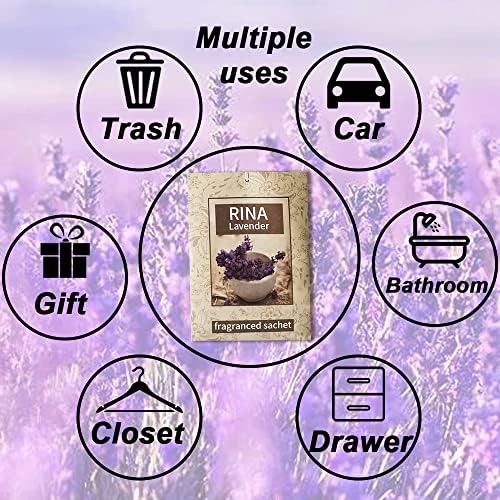 Qingbei Rina Lavender Scented Sachets 40-Pack