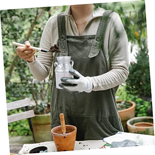 STOBAZA 3Pcs Tinplate Flower Vase with Handle Retro Decorative Vases for Home Office Wedding Table Centerpieces