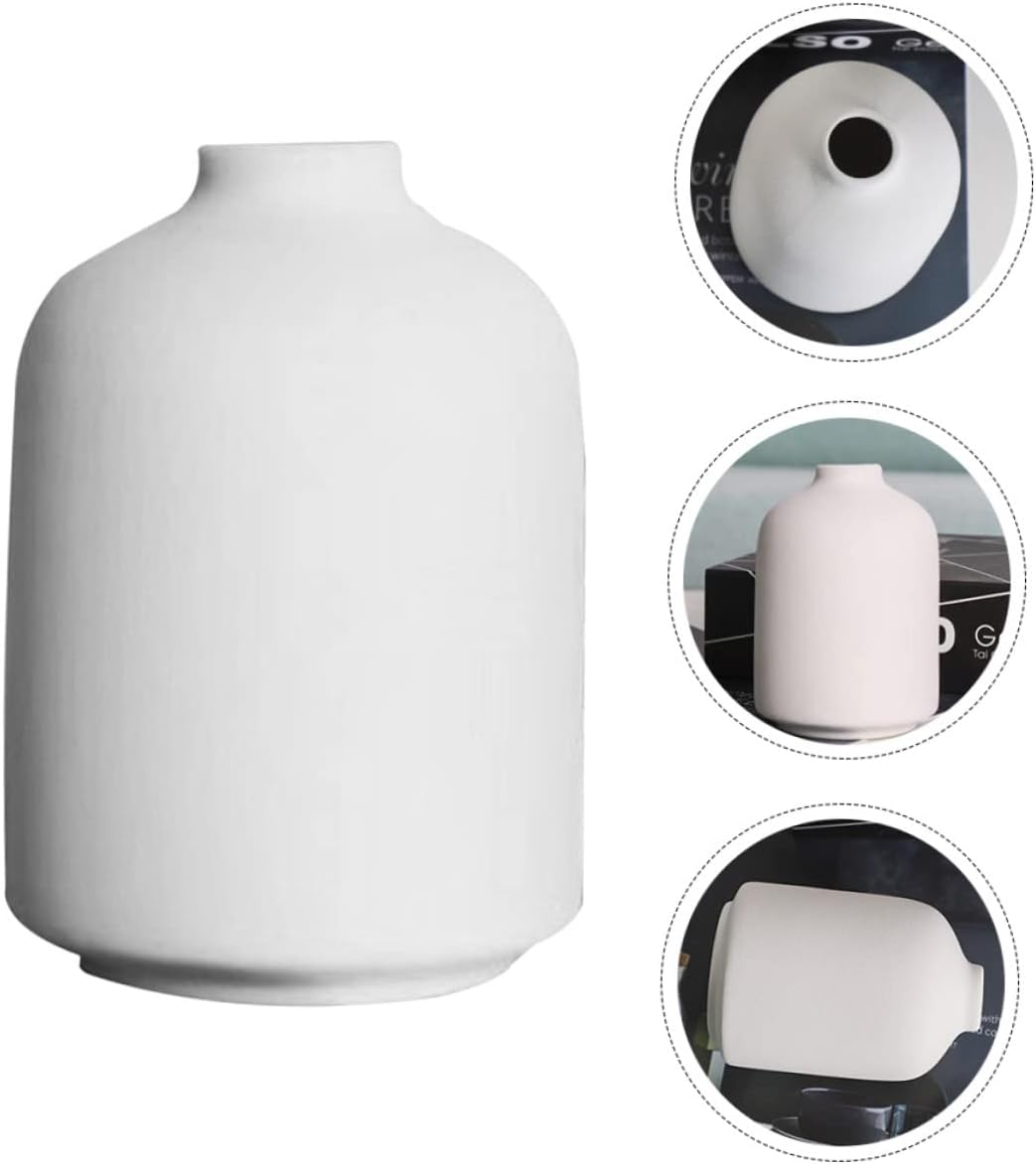 1pc Boho Style Ceramic Flower Vase for Unique Decor
