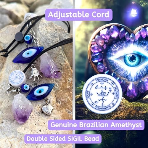 Archangel Michael Amulet Evil Eye Car Charm