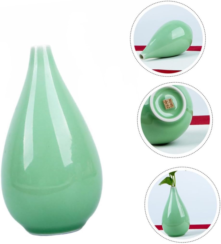Stobaza Chinoiserie Ceramic Vase for Flowers and Decor