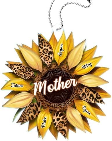 Personalized Car Hanger for Mom Grandma Auntie Nana