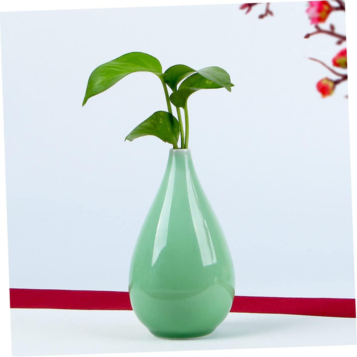 VINTORKY Ceramic Vase for Flower Arrangement and Home Decor