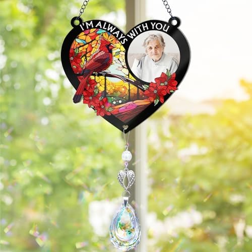 Personalized Memorial Suncatcher with Photo