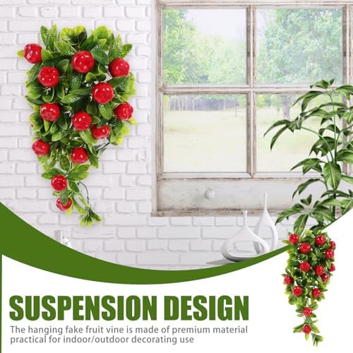 SEWACC Artificial Lemon Teardrop Wreath for Home Decor