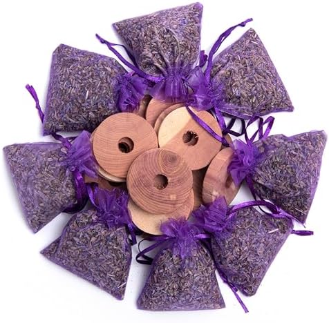 Lavande Sur Terre Cedar Lavender Sachets Set