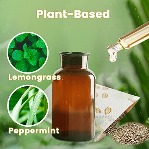 14 Pack Lemongrass Peppermint Sachets for Closets Drawers Home Fragrance