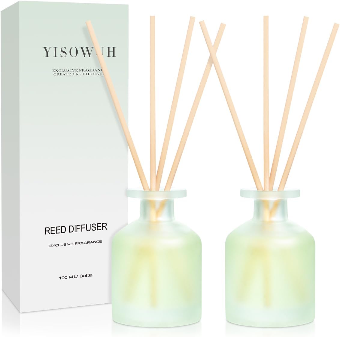 Clean Linen Reed Diffuser Set 2 Pack 16 Sticks