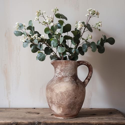 Rustic Farmhouse Ceramic Vase 81 Inch Tall