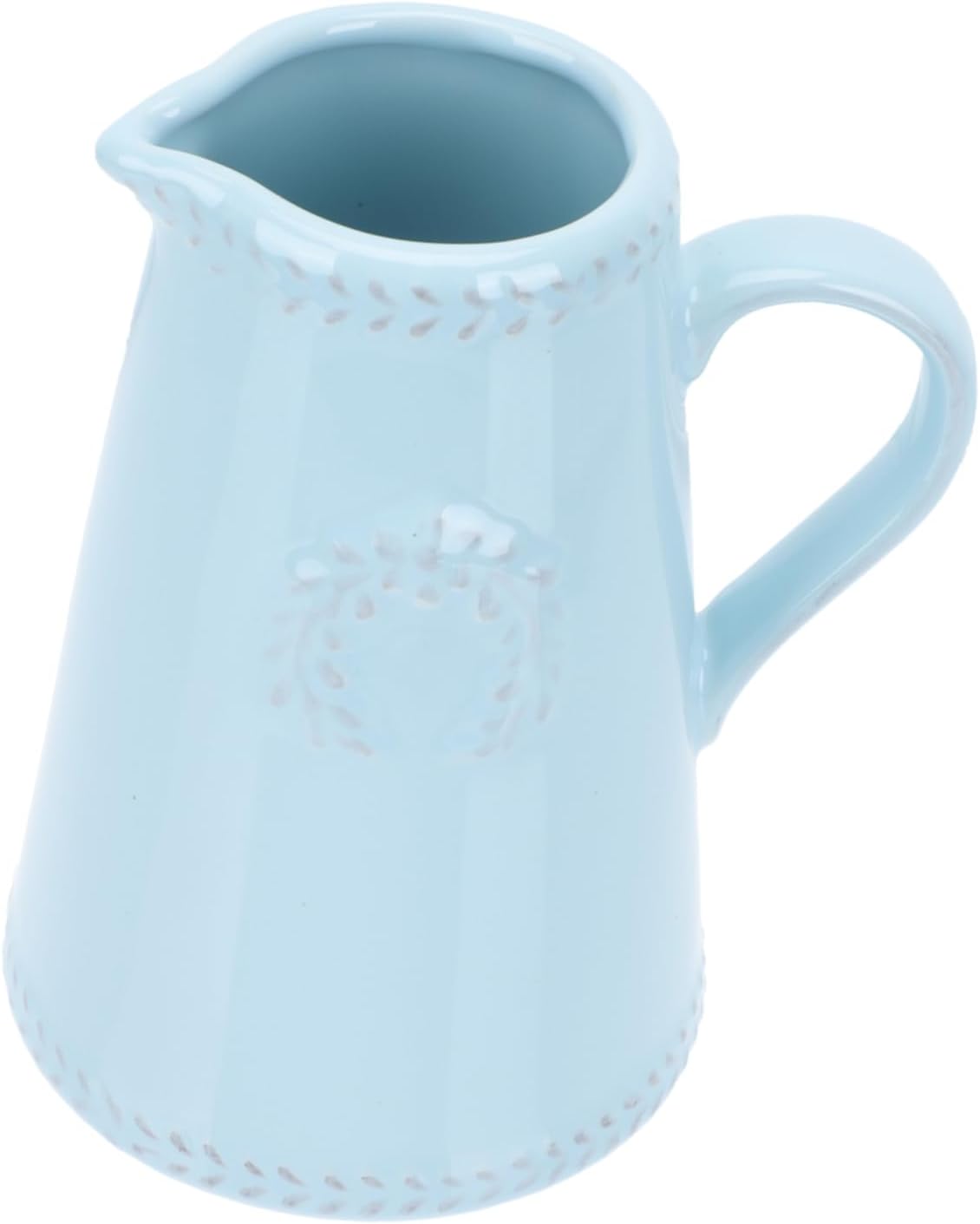 STOBAZA Floor Vase Blue Chinoiserie Decor
