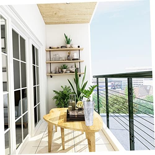 DECHOUS 2 Pcs Vintage Iron Flower Bucket Decor Vase