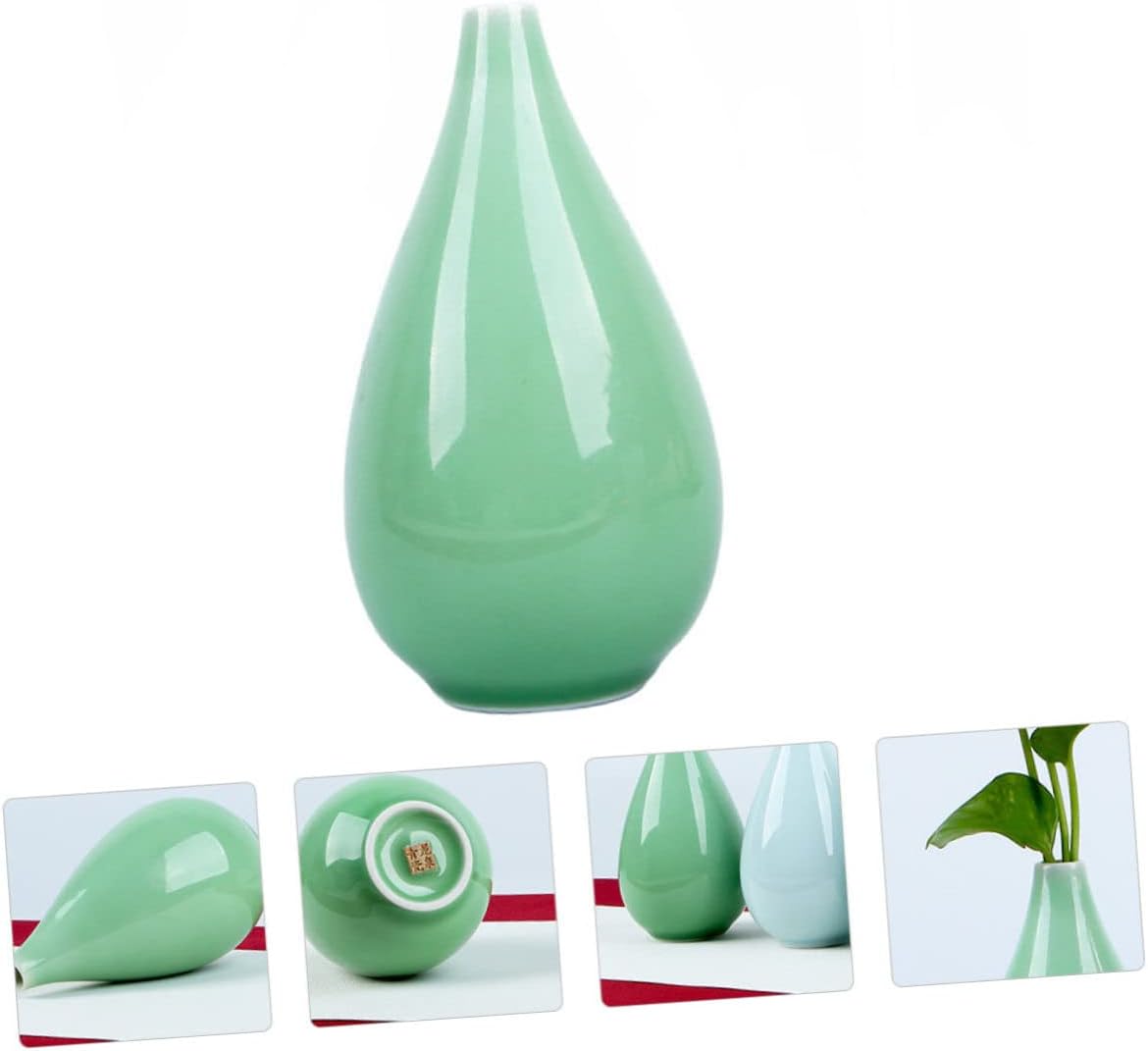 Stobaza Chinoiserie Ceramic Vase for Flowers and Decor