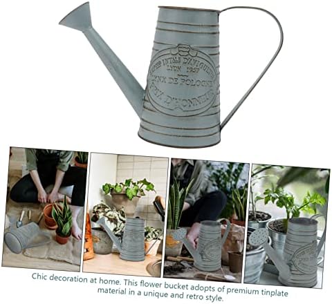 Vintage Style Iron Flower Vase for Dried Flowers