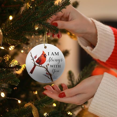 Always with You Red Cardinal Christmas Ornament