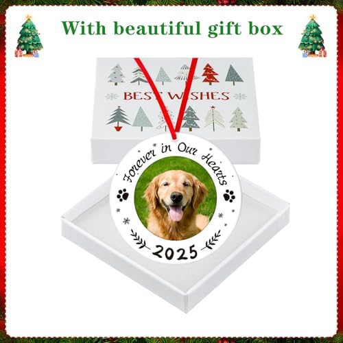WaaHome Pet Memorial Christmas Ornament 2025