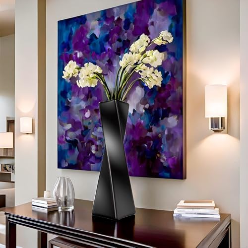 Geometric Ceramic Vase for Home Decor