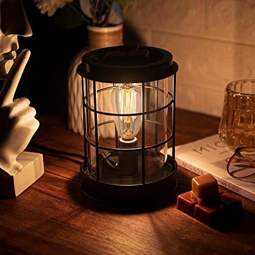 Electric Wax Melt Warmer with Vintage Light Bulbs