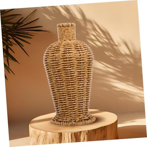 Modern Floral Vase Imitation Rattan Wedding Centerpiece