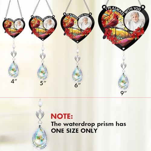 Personalized Memorial Suncatcher with Photo