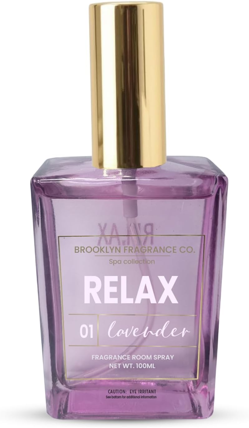 Brooklyn Fragrance Co Spa Room Spray - Long Lasting Lavender Aroma
