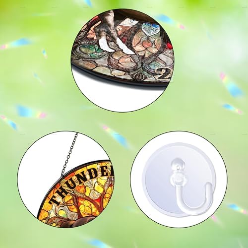 Personalized Pet Portrait Sun Catcher Window Decor