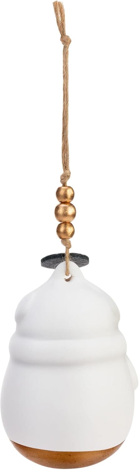 DEMDACO Snowman White Fragrance Diffuser Ornament 2 Pack Set