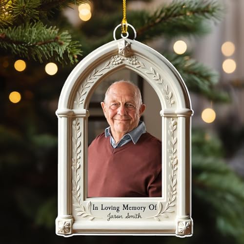 Personalized Memorial Ornament - Custom Acrylic Keepsake