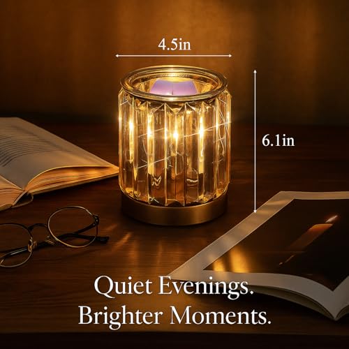 Leyoue Golden Melting Heater Electric Wax Warmer Aroma Lamp