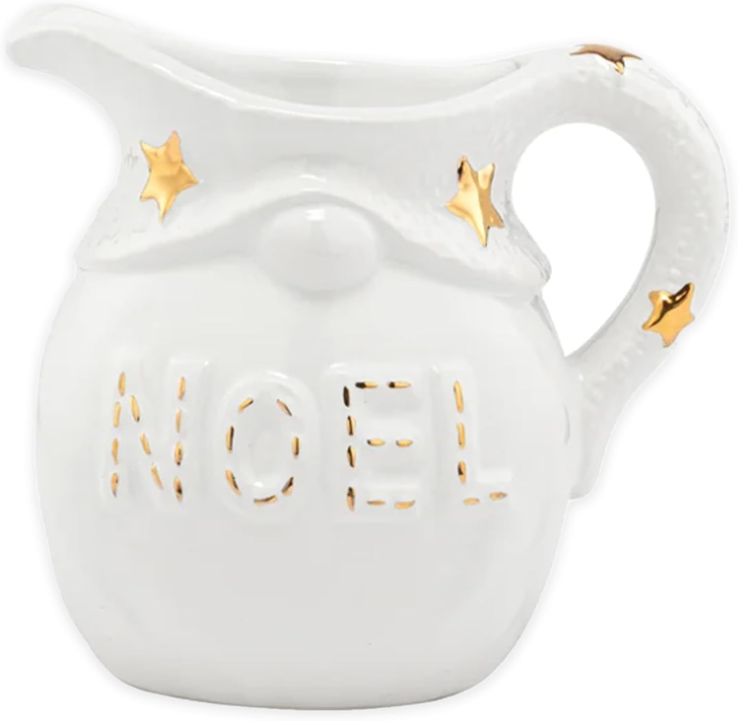 Napco 52894 Mini Noel Gnome Ceramic Vase