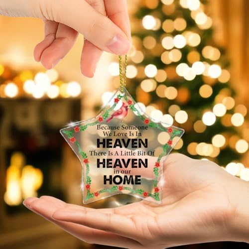 Memorial Cardinal Ornament for Loss of Loved One