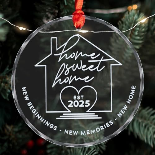 2025 New Home Acrylic Ornament Gift