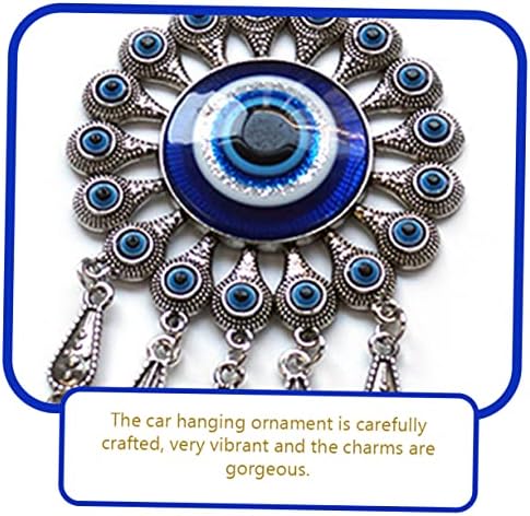 Yardenfun Evil Eye Car Hanging Decor Wind Chime