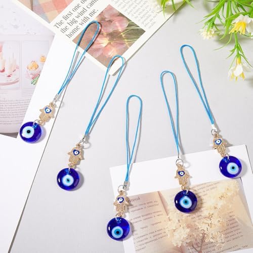 12 Pcs Evil Eye Car Mirror Hanging Ornaments