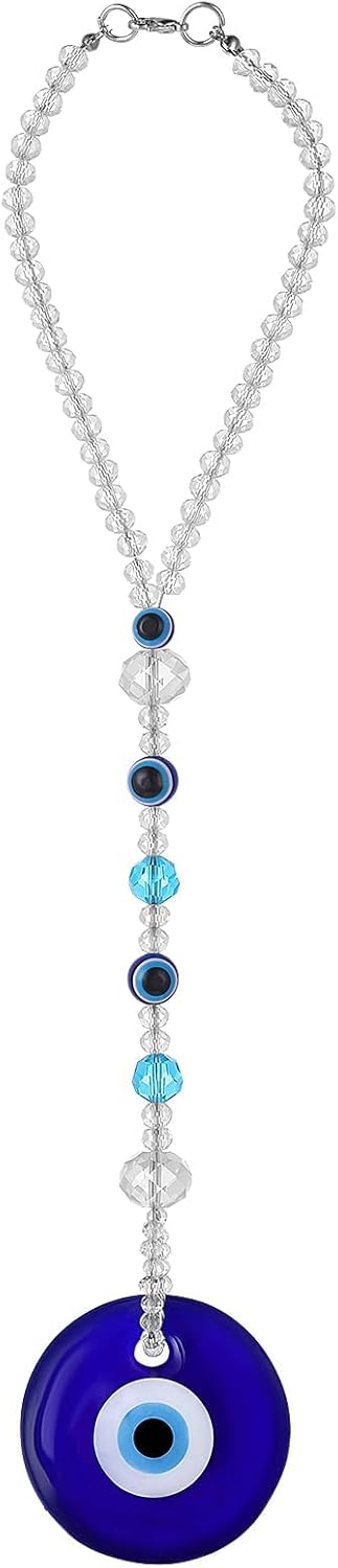 Evil Eye Car Hanging Blue Charm for Rear View Mirror