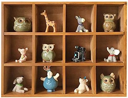 Primo Supply 12-Slot Wood Display Cabinet Square