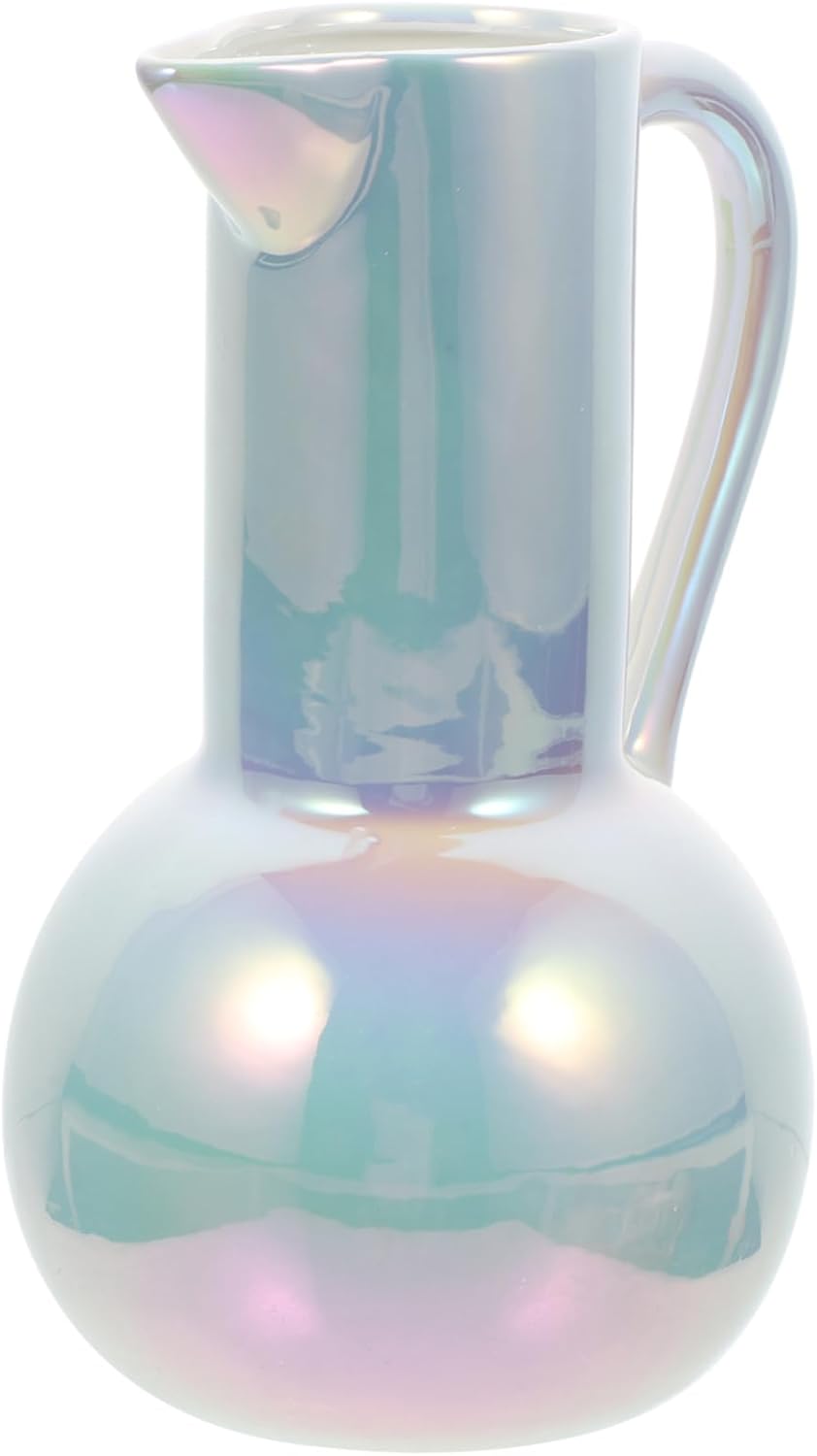 Cute Ceramic Pitcher Vase for Home Decor