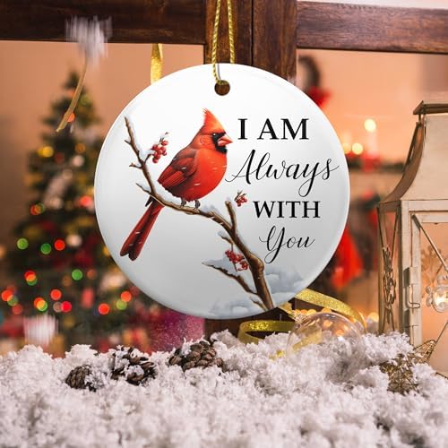 Always with You Red Cardinal Christmas Ornament