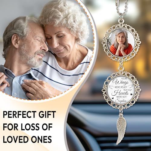 Personalized Memorial Hanging Ornament for Car