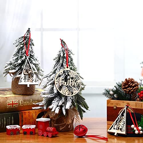 Shappy 106 Inch Christmas Ornament Hanger Ribbon Red