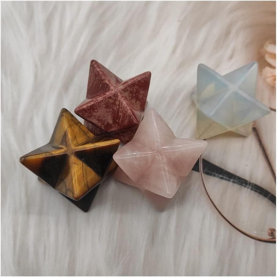 Merkaba Natural Stone for DIY Jewelry and Energy Protection