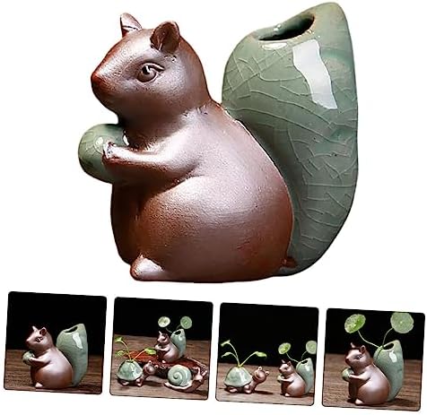 Retro Mini Ceramic Vase for Home Office Decor 1