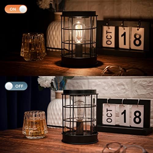 Electric Wax Melt Warmer with Vintage Light Bulbs