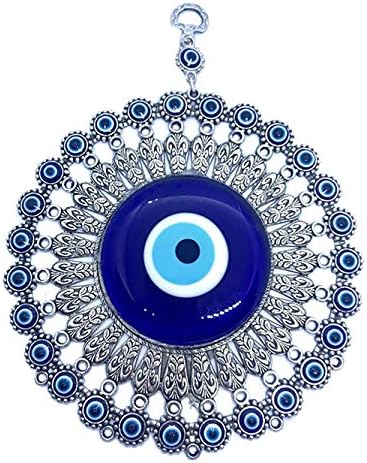 Large Blue Evil Eye Wall Hanging Decor in Box