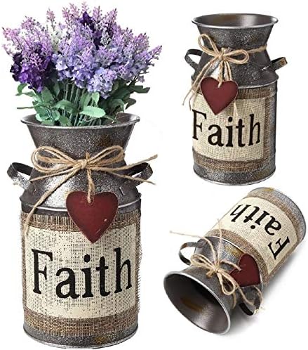 75 Inch High Rustic Decorative Vase with Rope Design